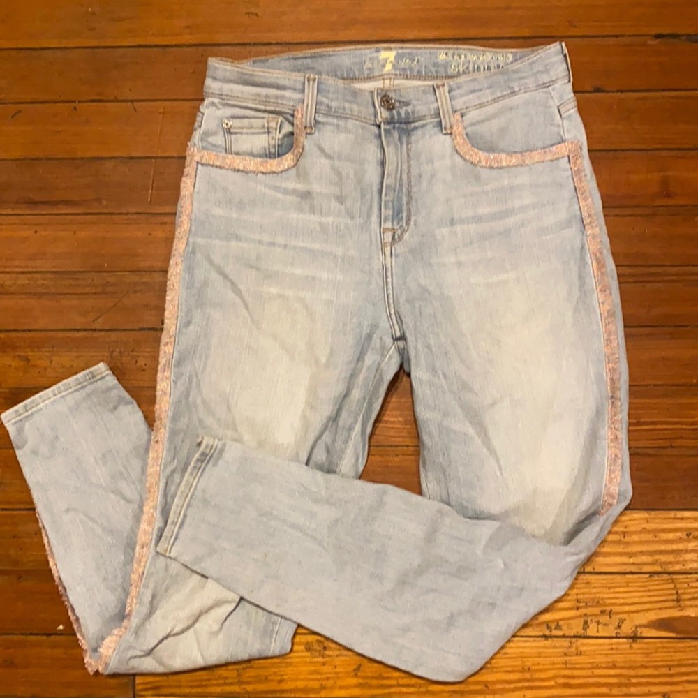 Light Wash Skinny Jeans